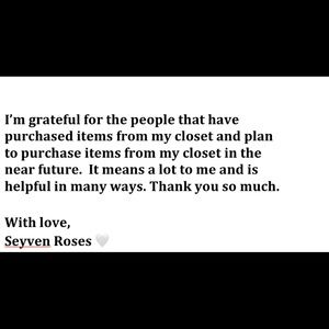 A love letter to my buyers